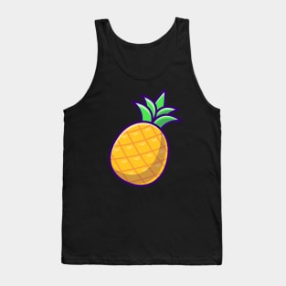 Pineapple Fruit Cartoon Tank Top